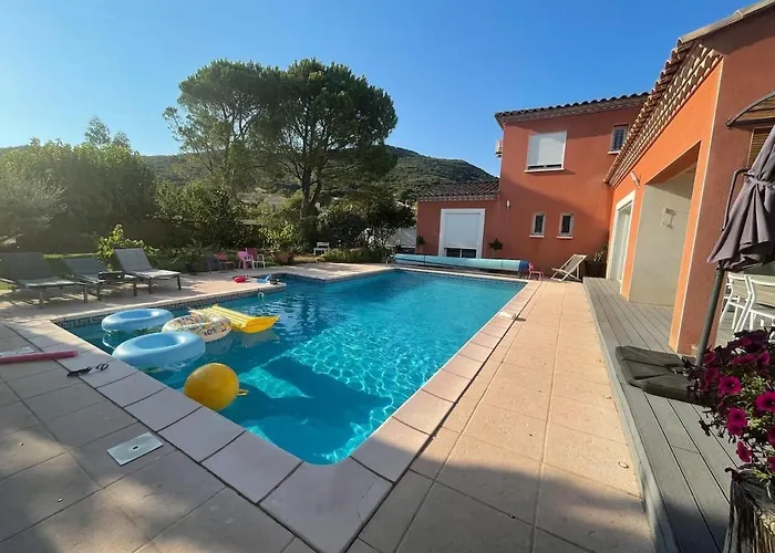 Villa L'oasis Du Bosc Maison Avec Piscine Et *