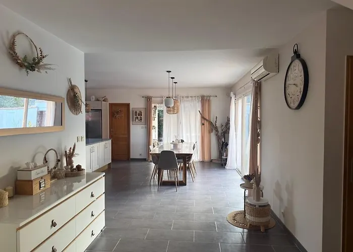 빌라 L'oasis Du Bosc Maison Avec Piscine Et